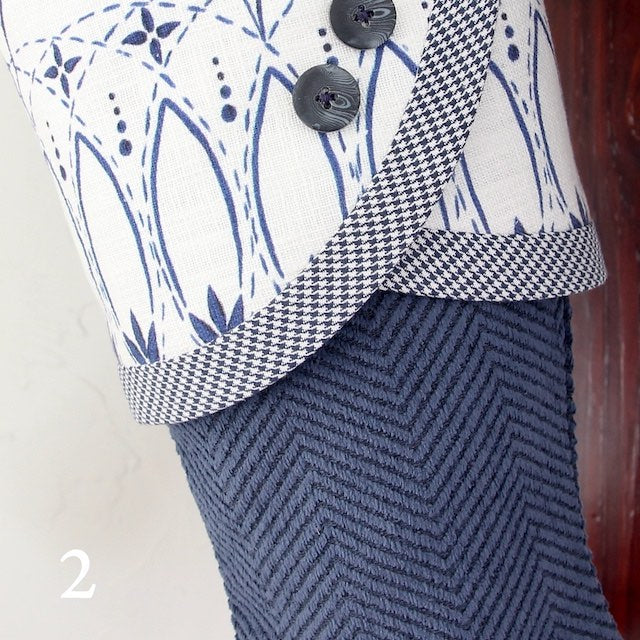 Blue and White | Handmade Christmas Stockings