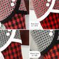 Red, Black & White Christmas Stockings — It's a Jolly Jubilee -- Stockings in Santa's Favorite Colors --  Shipping Included!