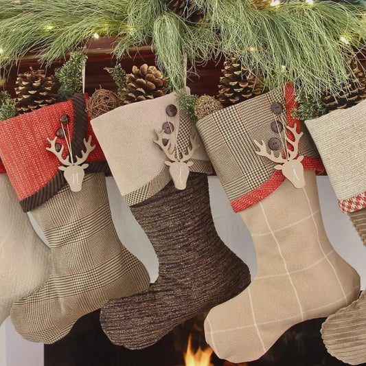 Cocoa & Cranberry & Rustic Lodge