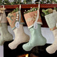 Sage Green and Rose Gold Christmas Stockings — Premium, LIMITED EDITION -- Shipping Included!