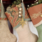 Sage Green and Rose Gold Christmas Stockings — Premium, LIMITED EDITION -- Shipping Included!
