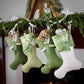 Vibrant Greens and Raspberry Reds With Tropical Flair | Handmade Christmas Stockings