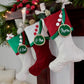 Luxury in Red and Green | Handmade Christmas Stockings