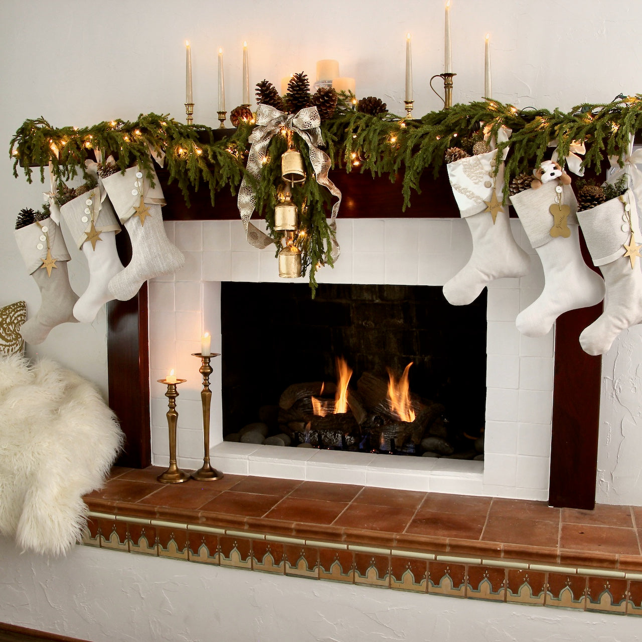 White Christmas - Stocking Variation 5